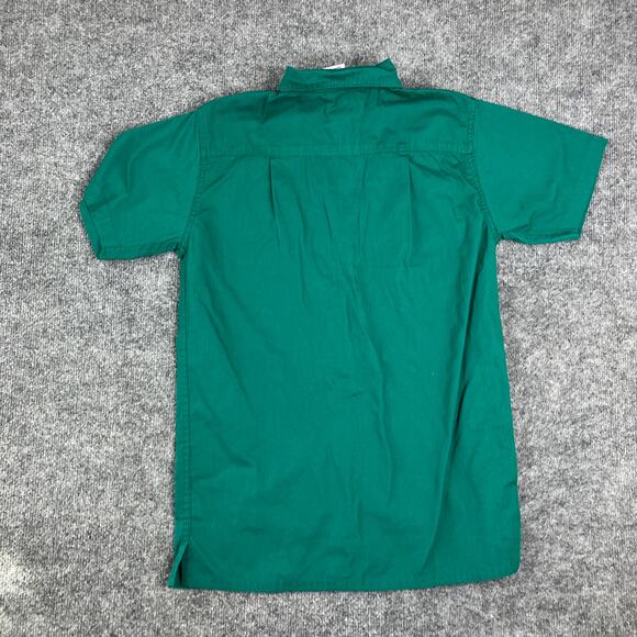 O'Reilly Auto Shirt Womens Size S Green Short Sleeve Work Uniform Embroidered - Picture 7 of 8